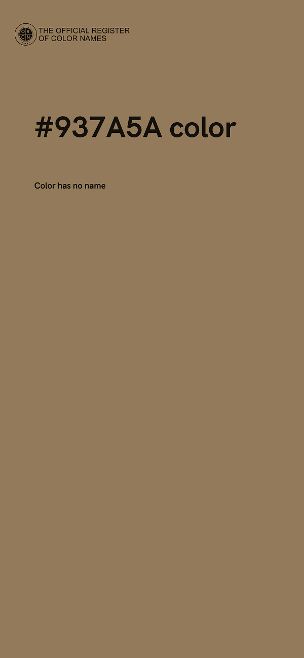 #937A5A color image
