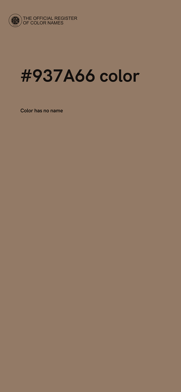 #937A66 color image