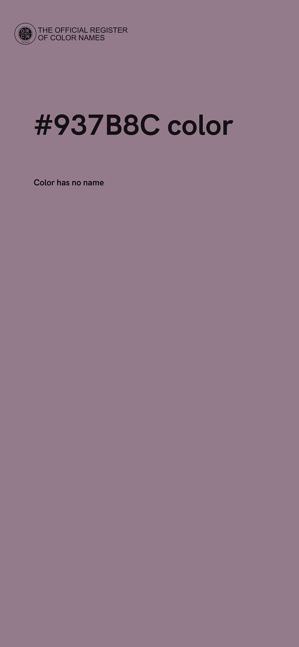 #937B8C color image