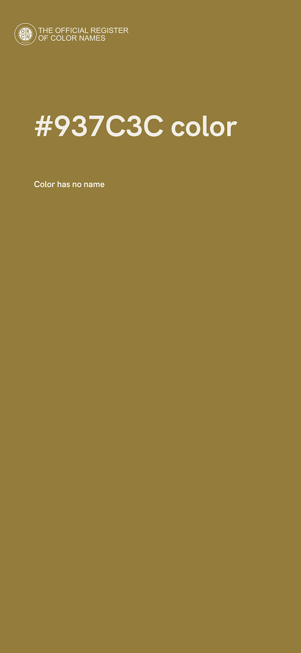 #937C3C color image