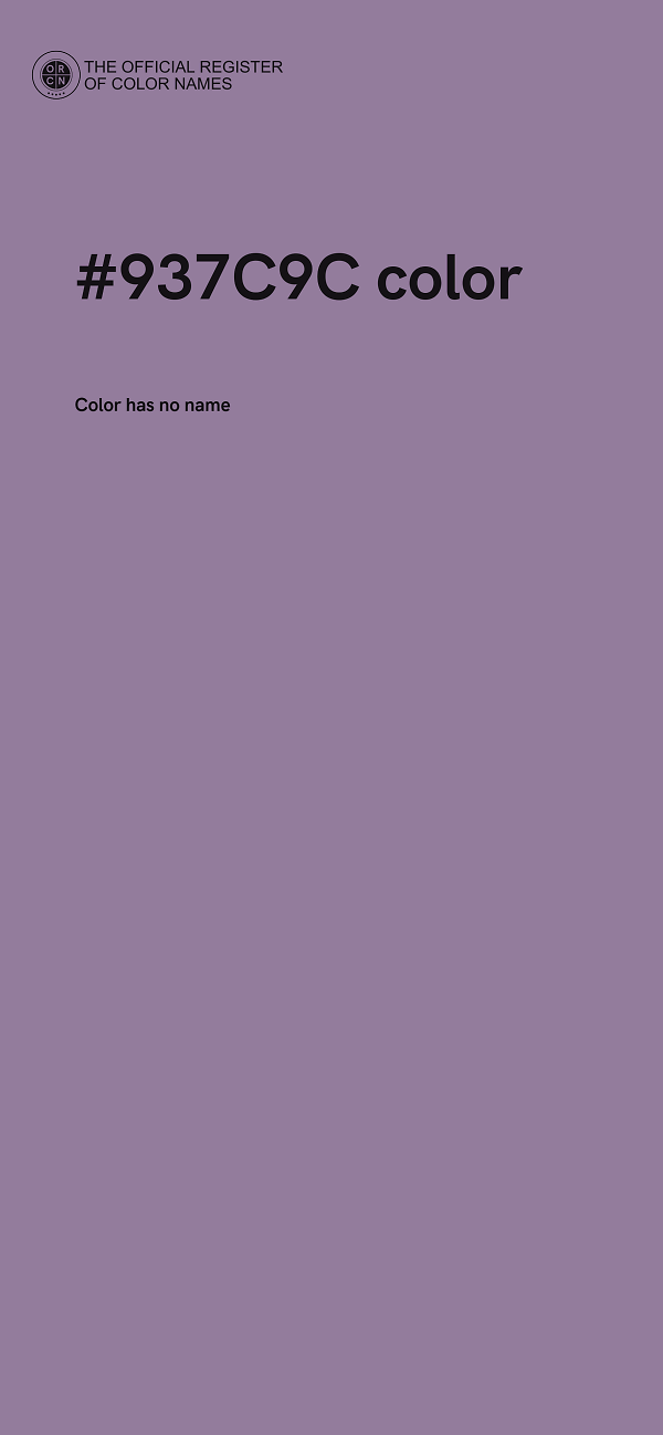 #937C9C color image