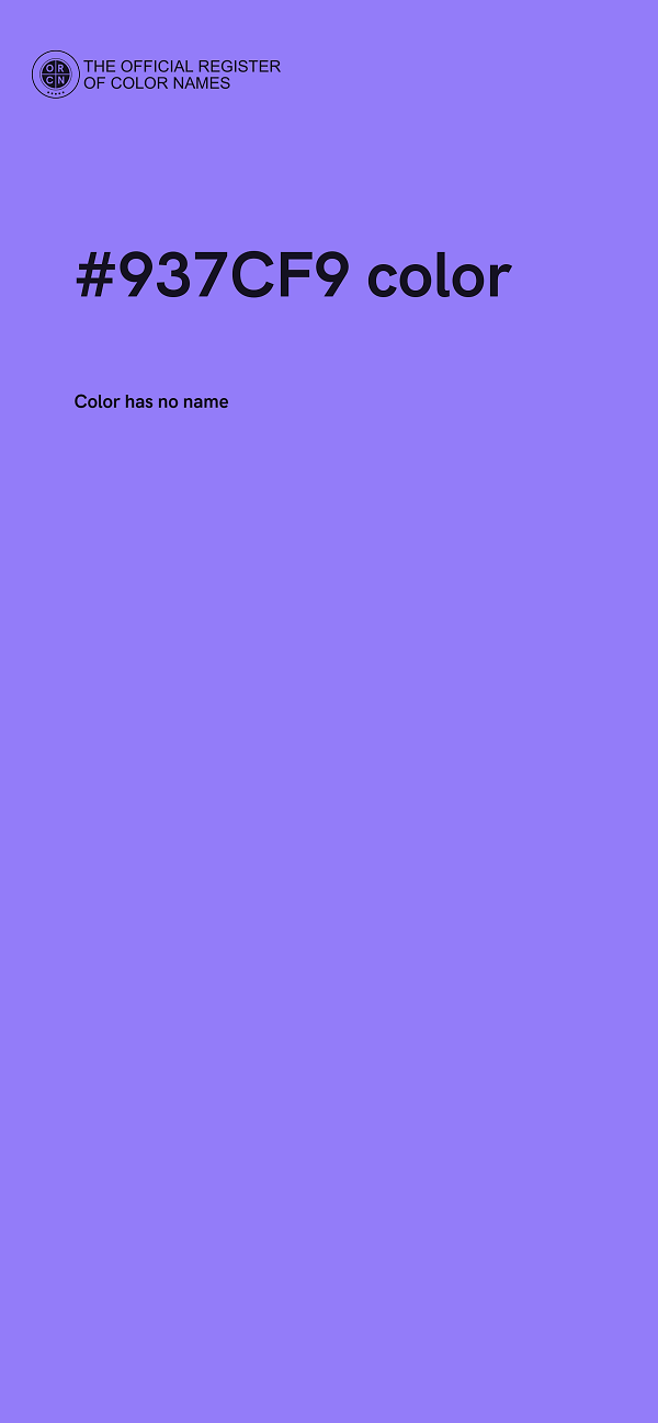 #937CF9 color image