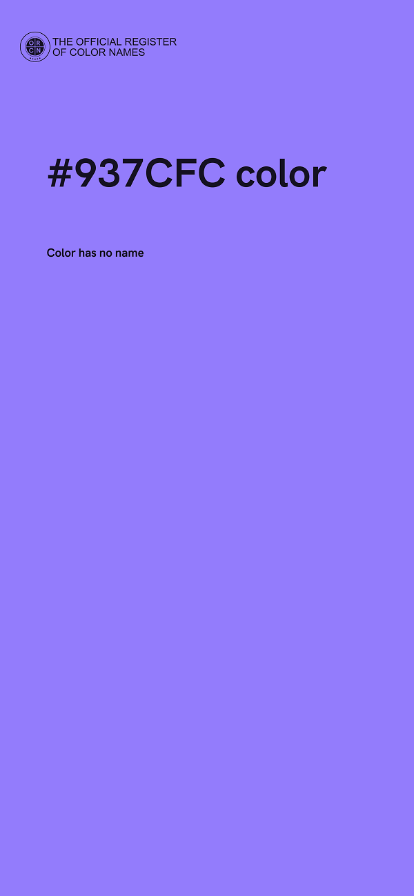 #937CFC color image