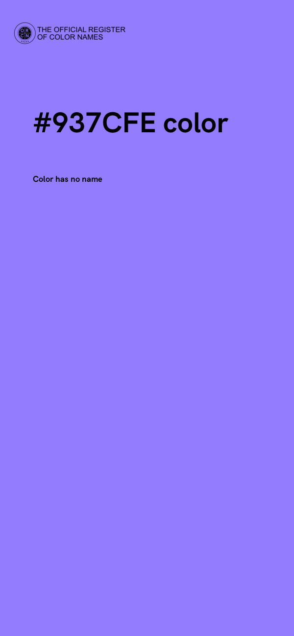 #937CFE color image
