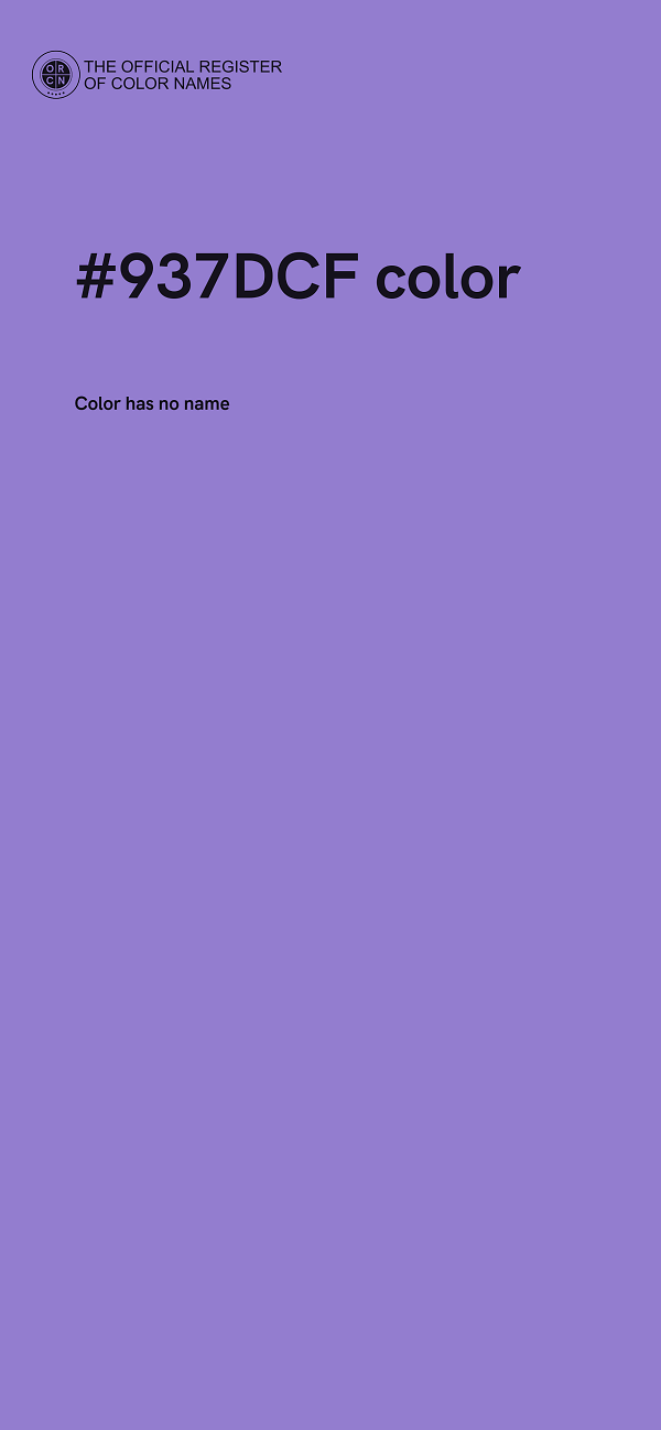 #937DCF color image