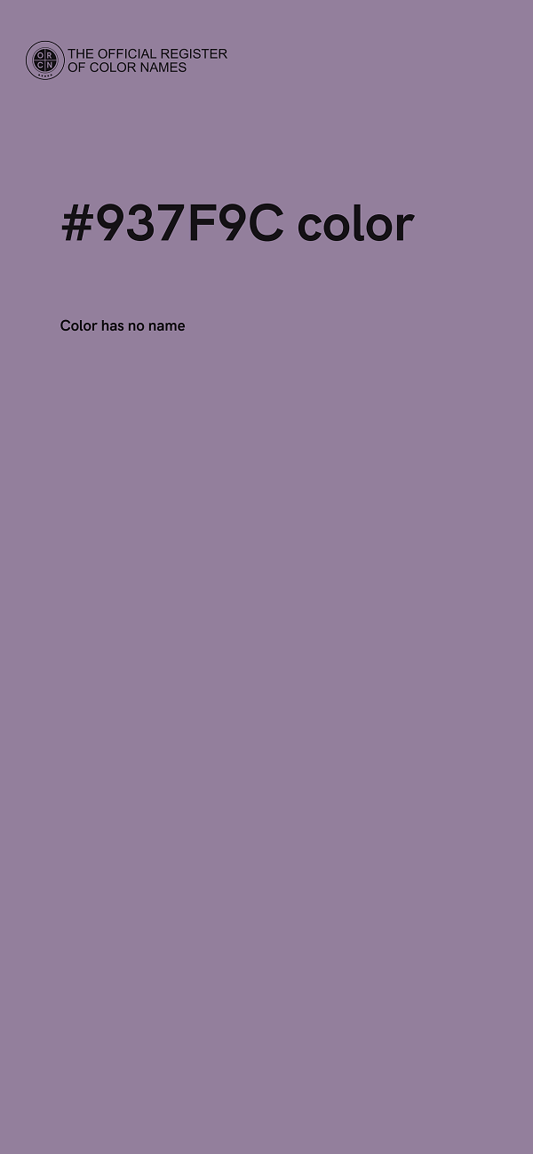 #937F9C color image