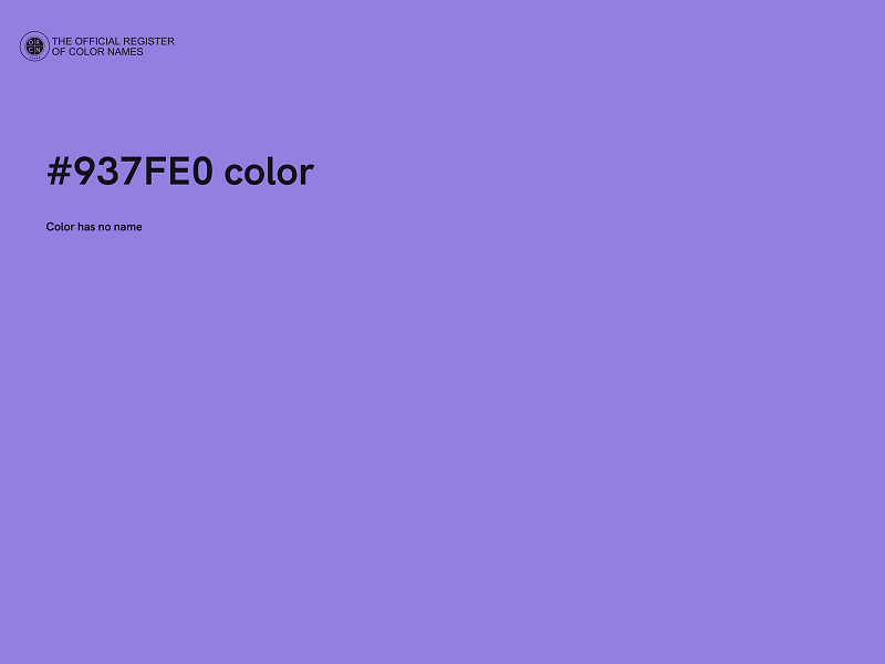 #937FE0 color image