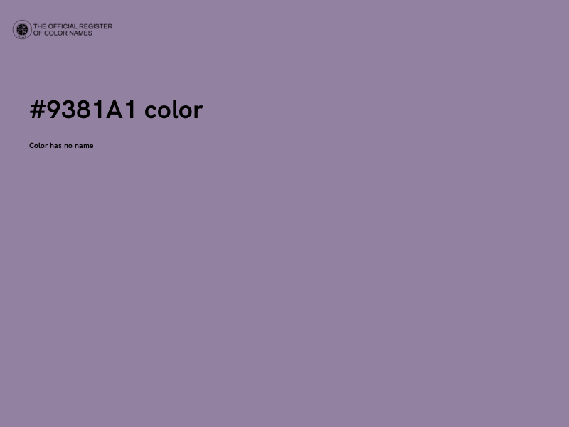 #9381A1 color image