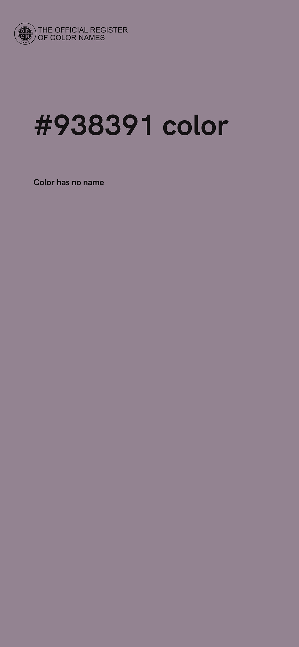 #938391 color image
