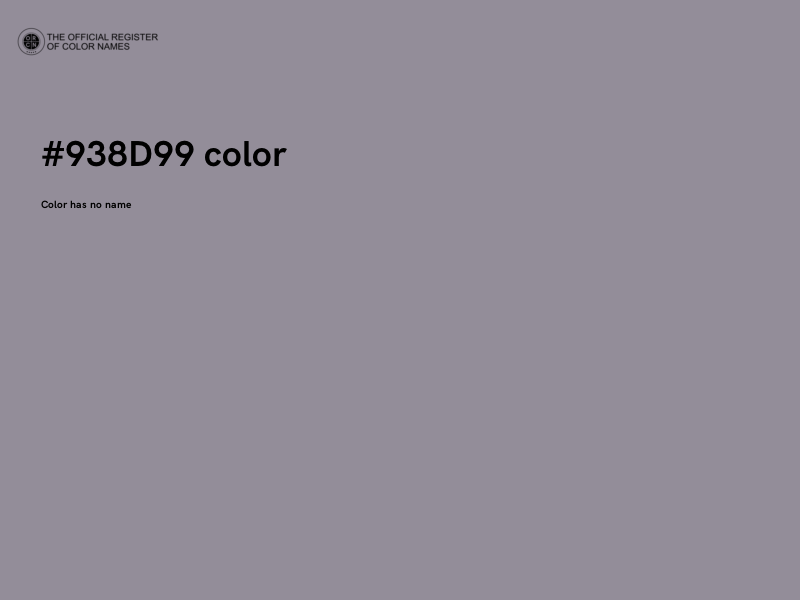 #938D99 color image