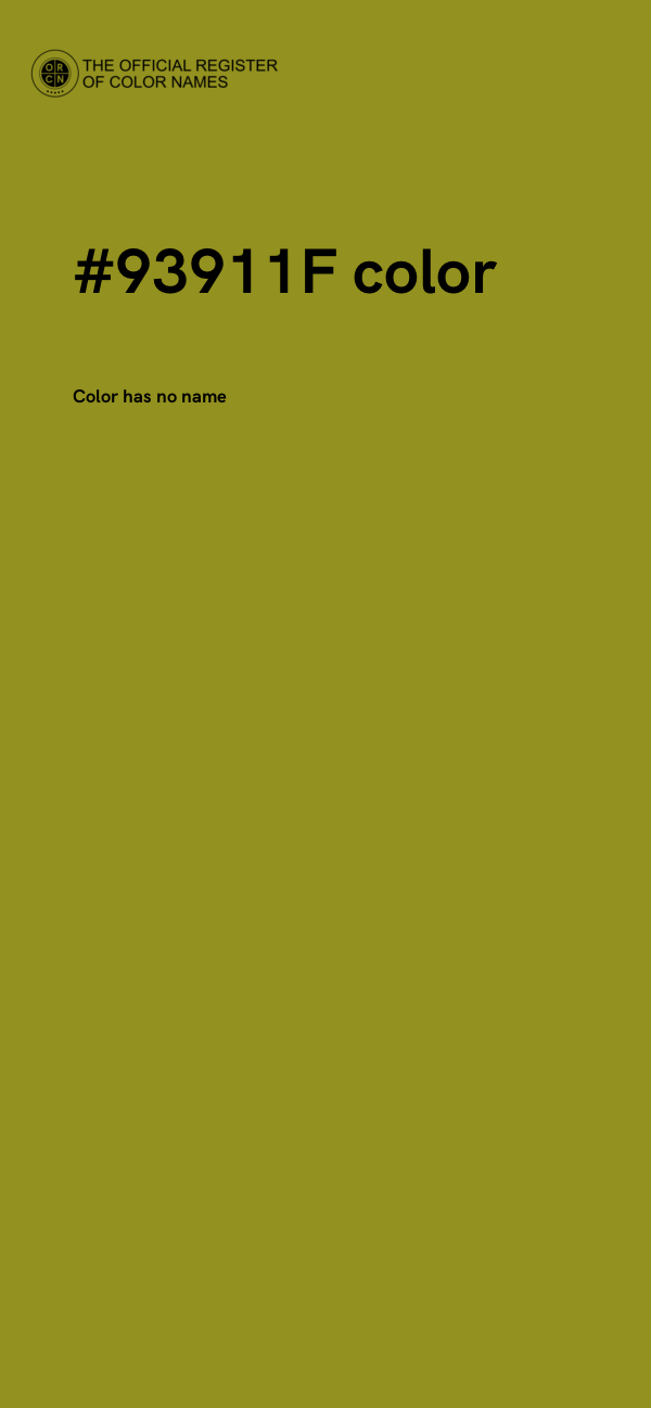 #93911F color image