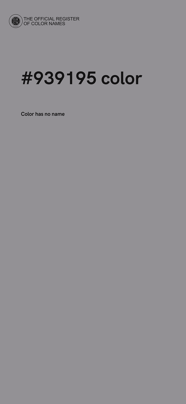 #939195 color image