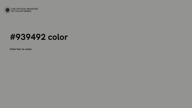 #939492 color image