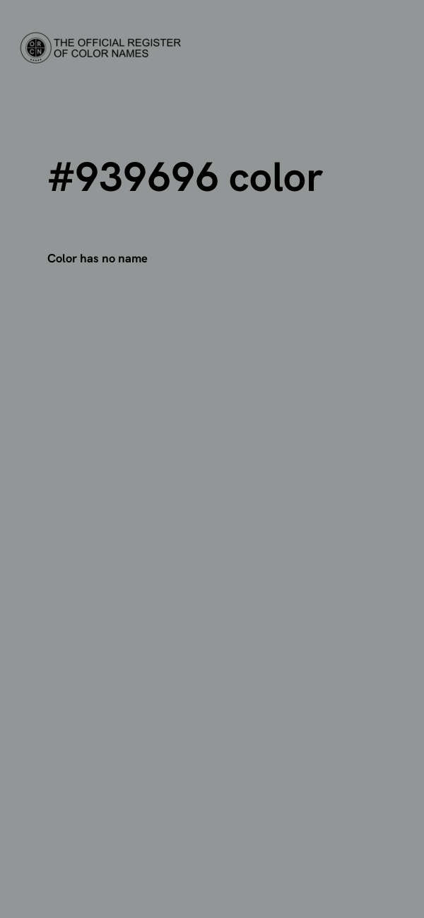 #939696 color image