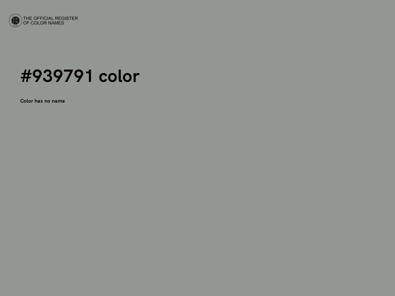 #939791 color image