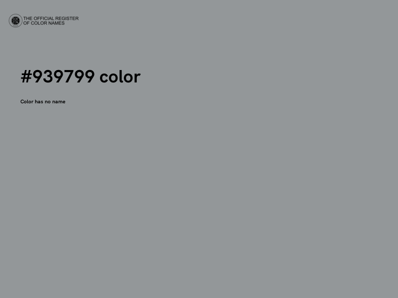 #939799 color image