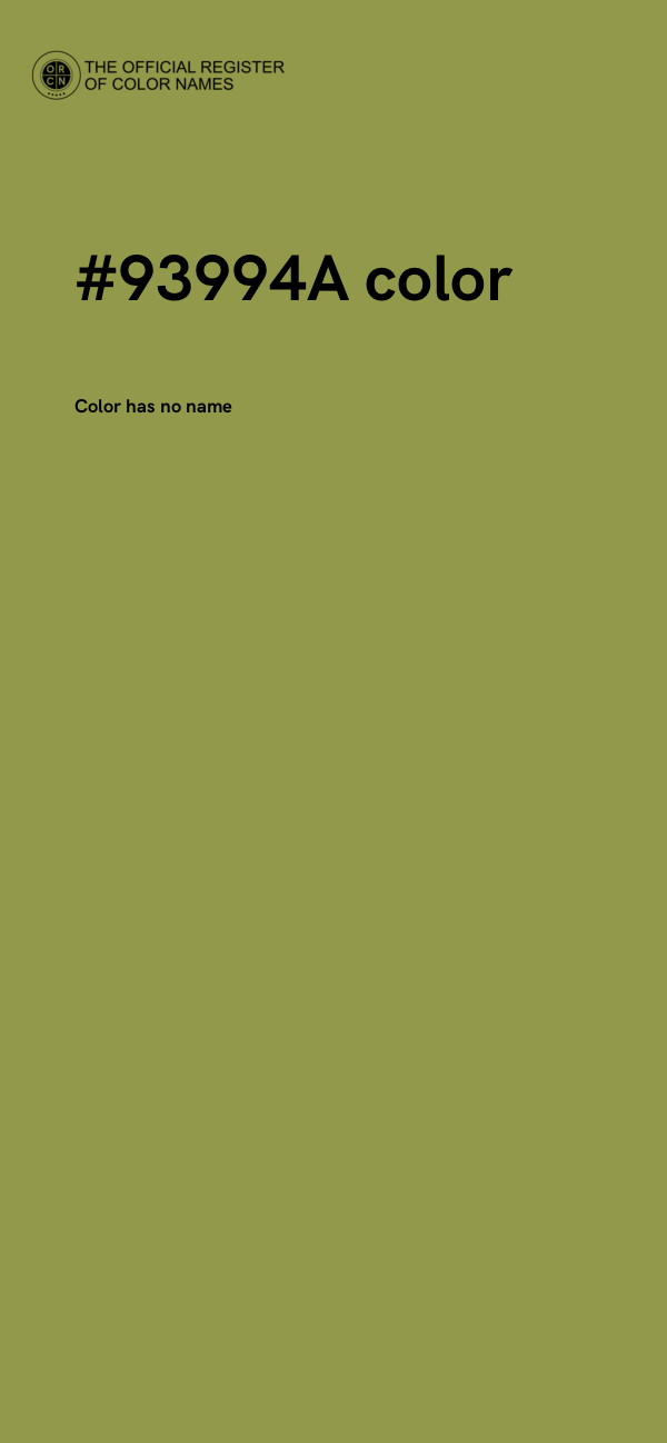 #93994A color image