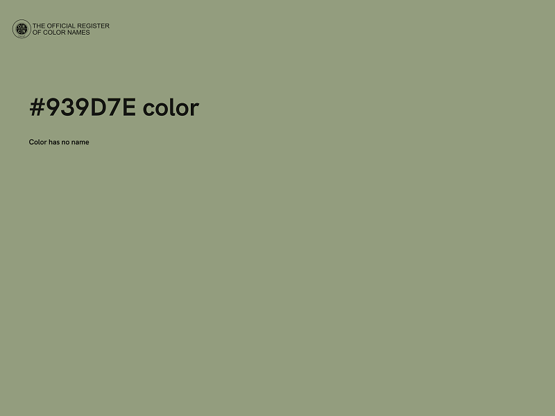 #939D7E color image