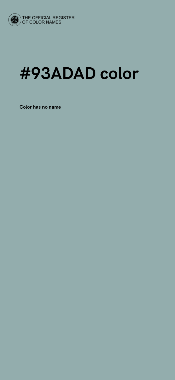 #93ADAD color image