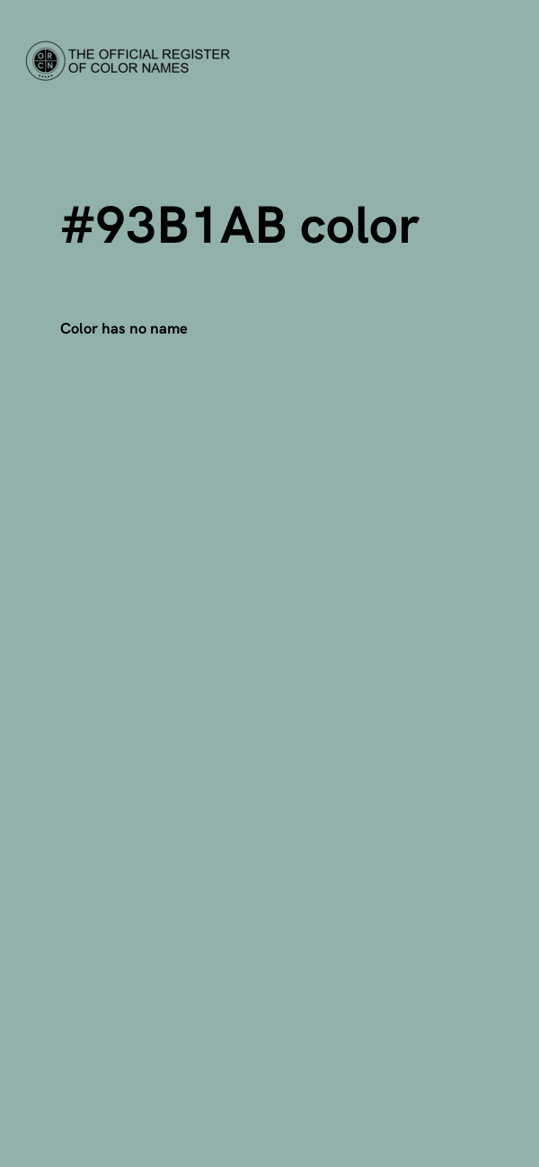 #93B1AB color image