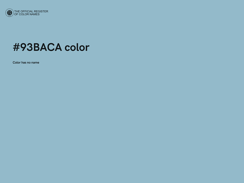 #93BACA color image