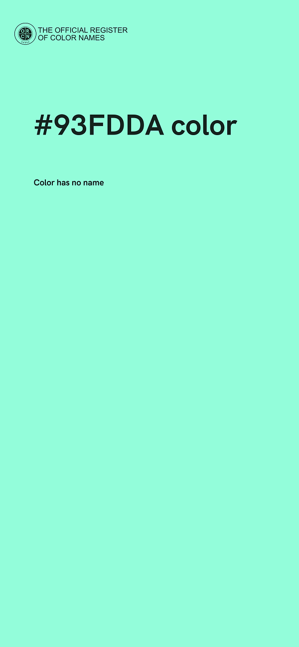 #93FDDA color image