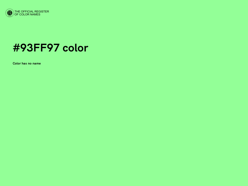 #93FF97 color image