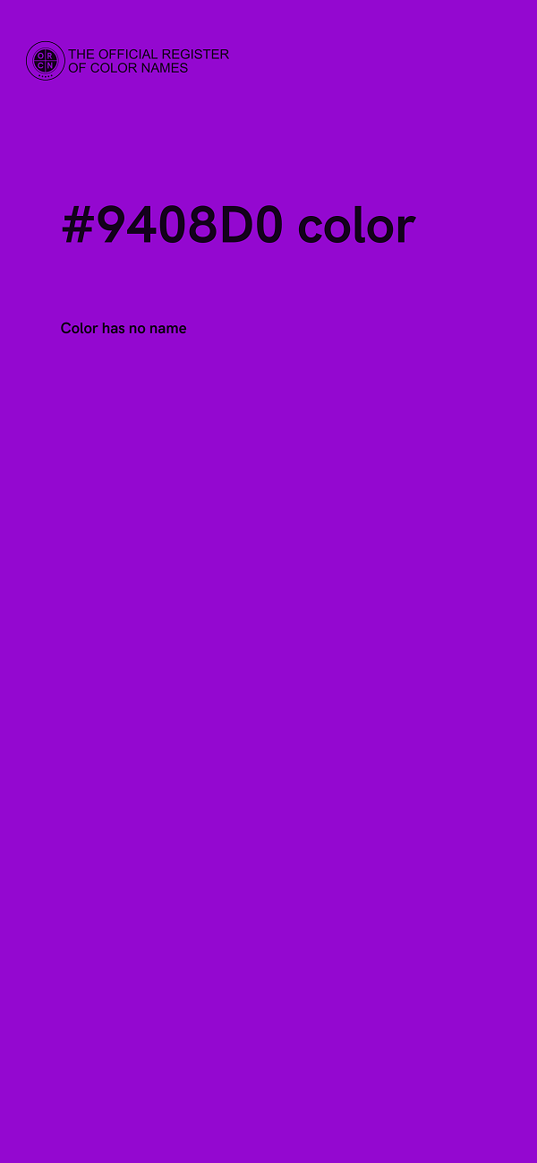 #9408D0 color image