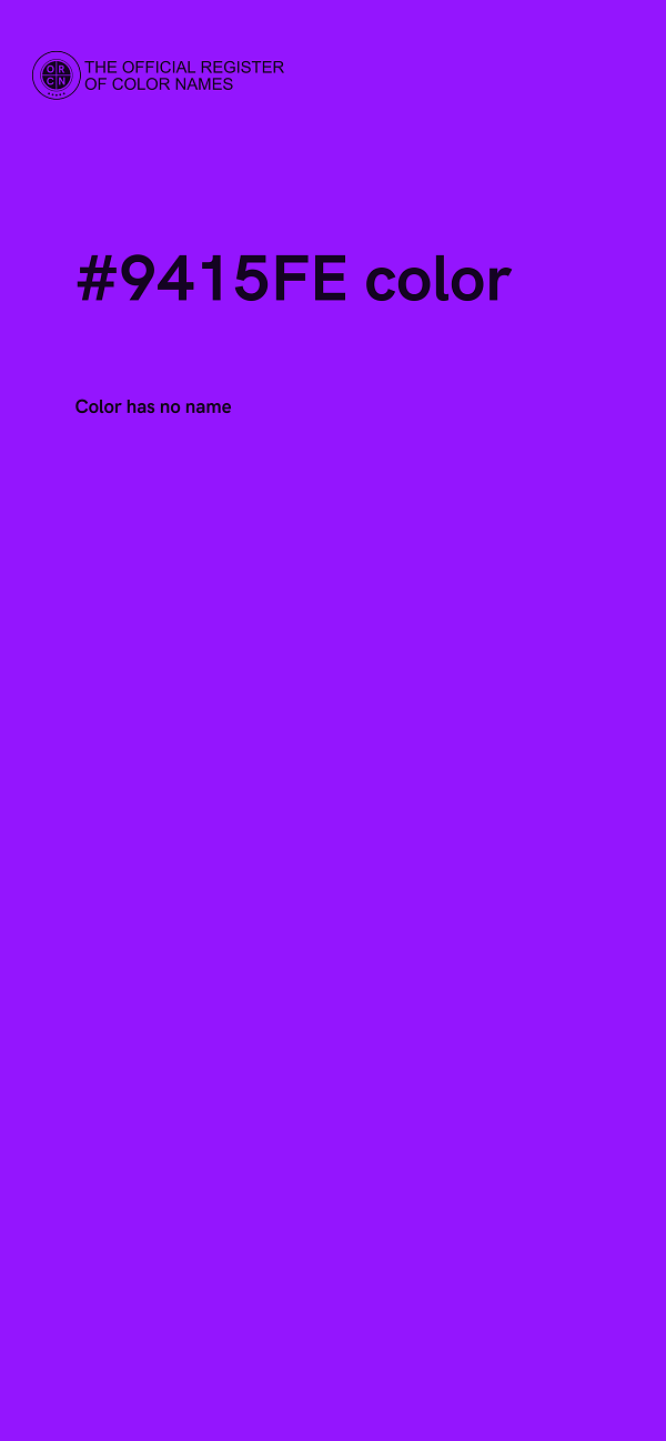#9415FE color image