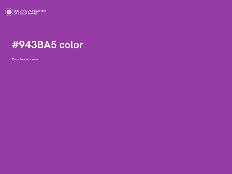 #943BA5 color image