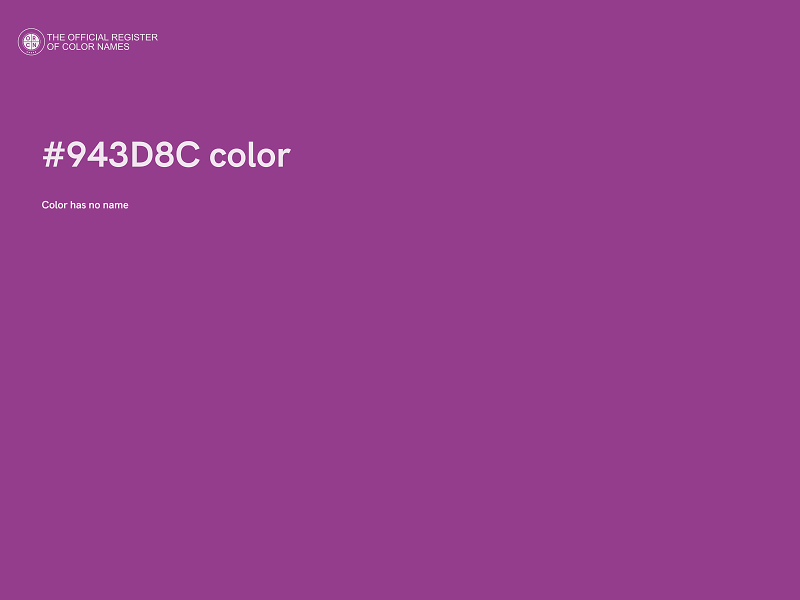 #943D8C color image