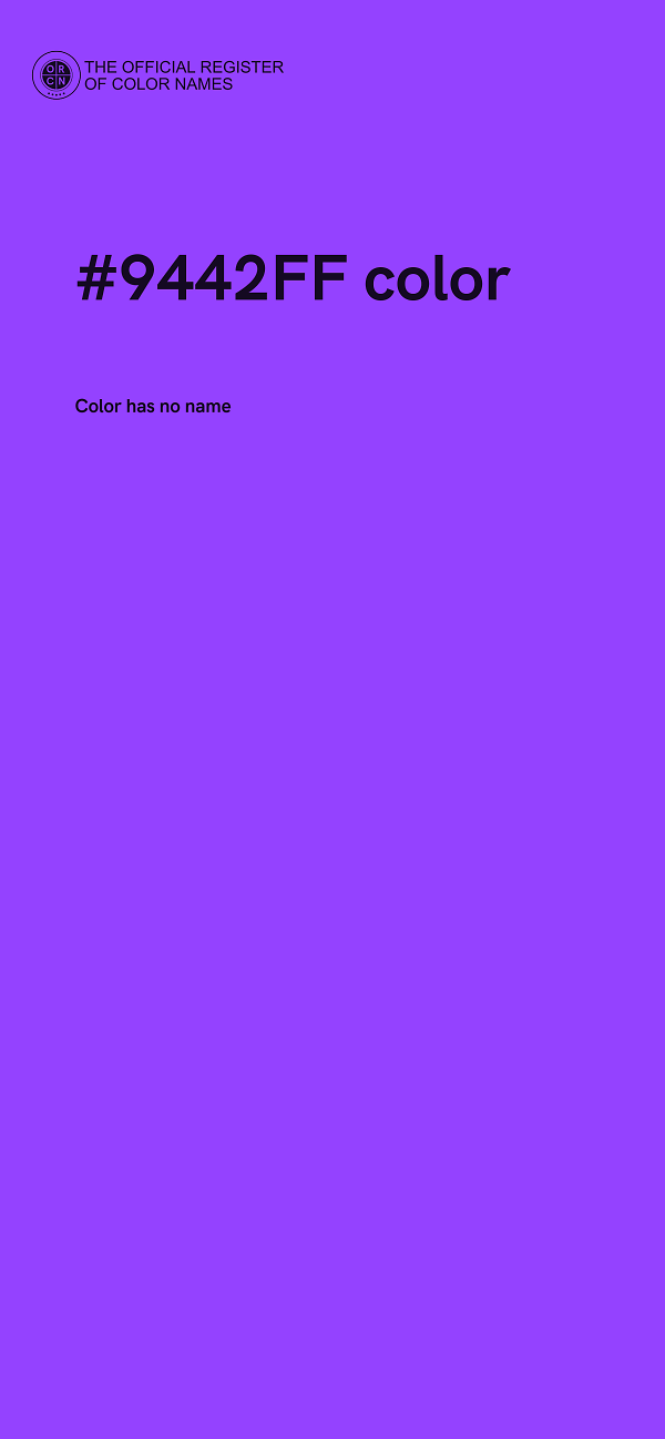 #9442FF color image