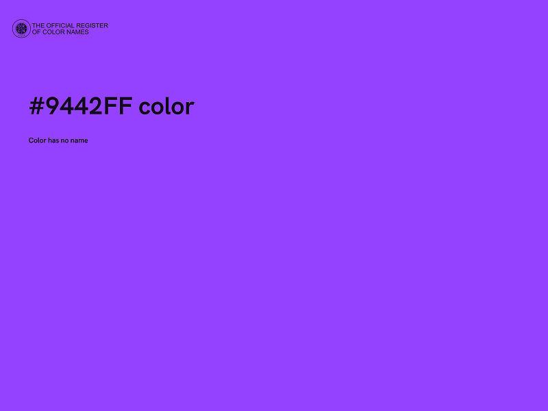 #9442FF color image