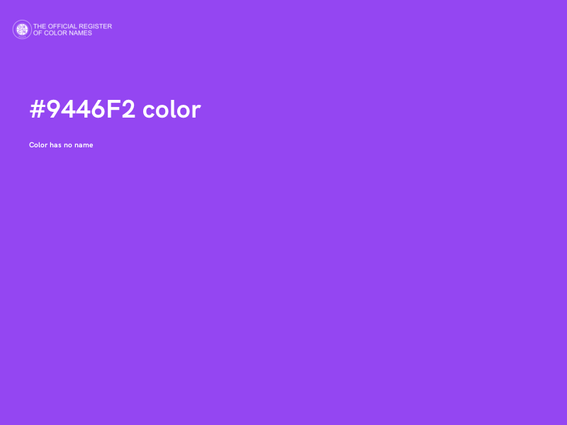 #9446F2 color image
