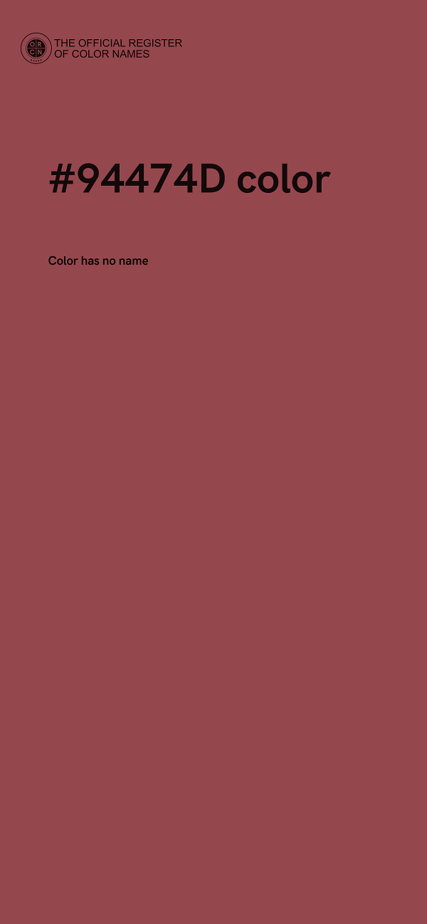 #94474D color image