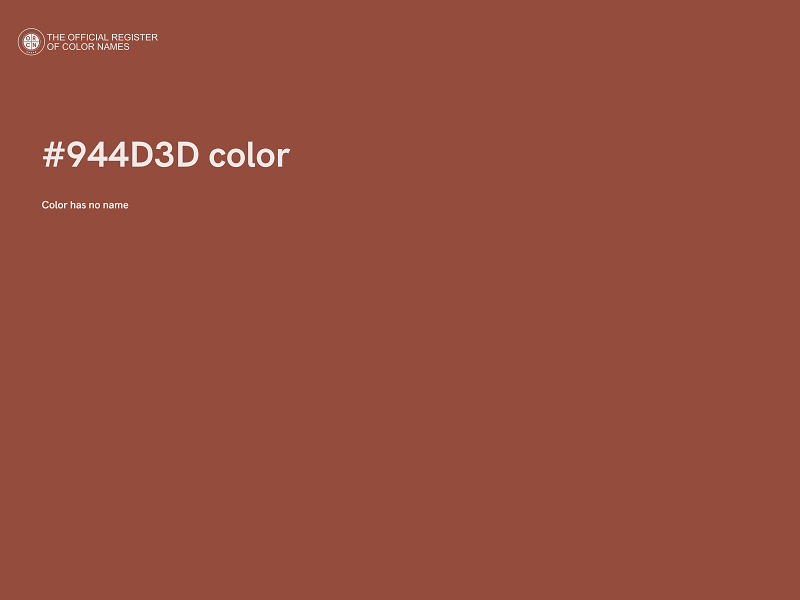 #944D3D color image