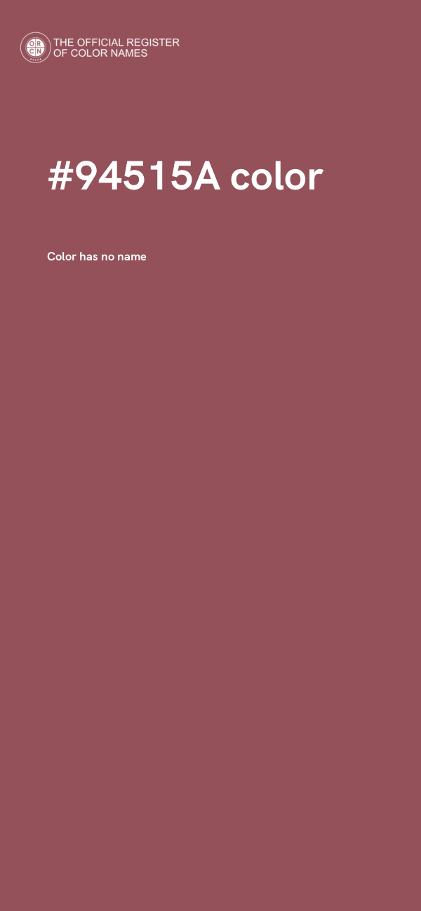 #94515A color image