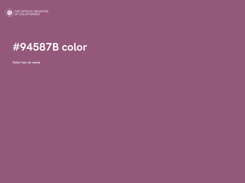 #94587B color image