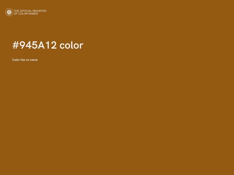 #945A12 color image