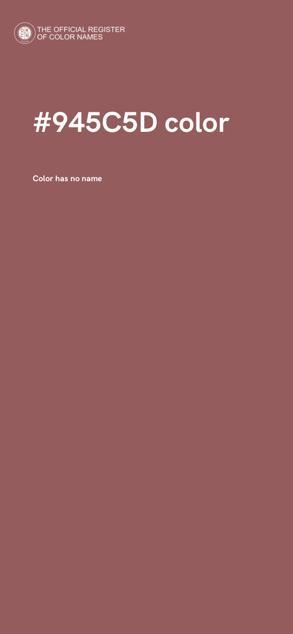 #945C5D color image
