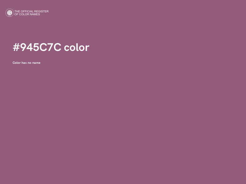 #945C7C color image
