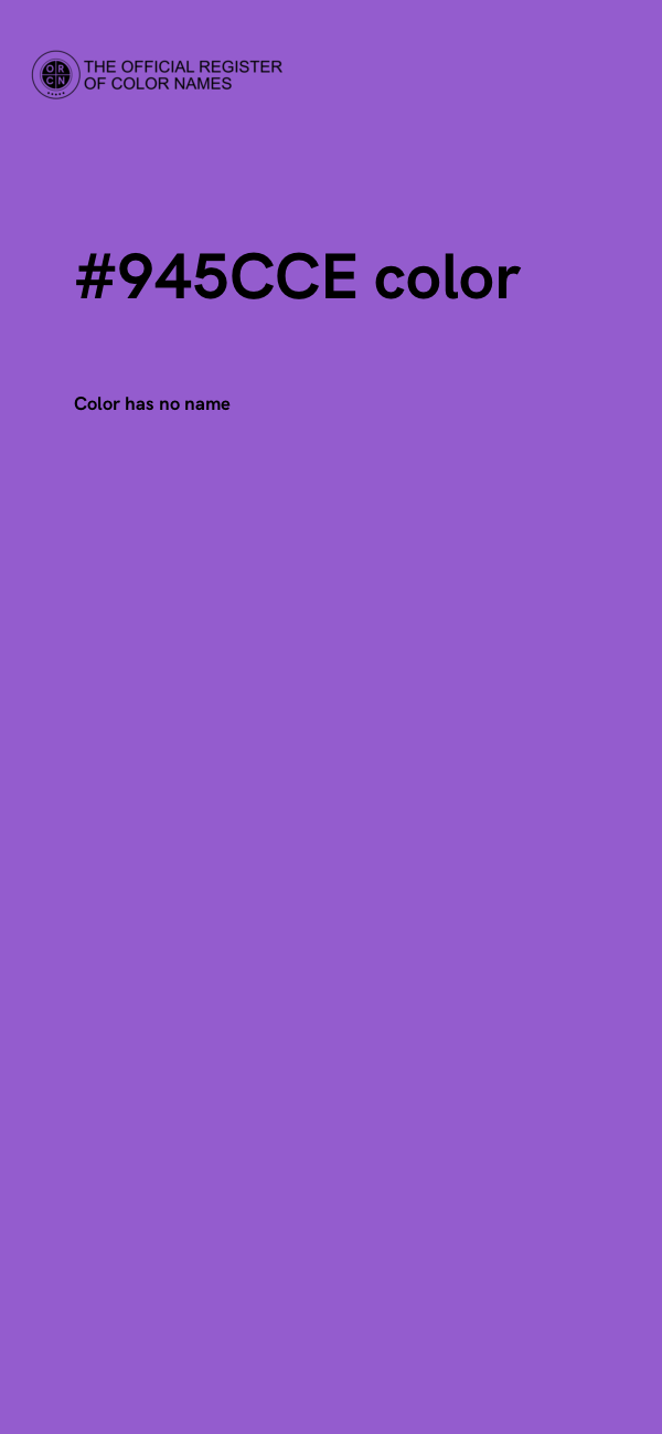 #945CCE color image