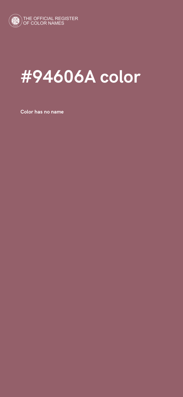 #94606A color image
