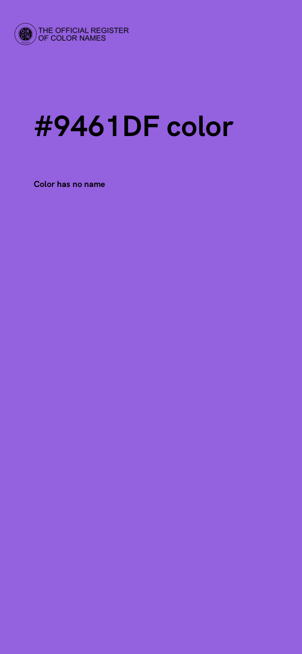 #9461DF color image