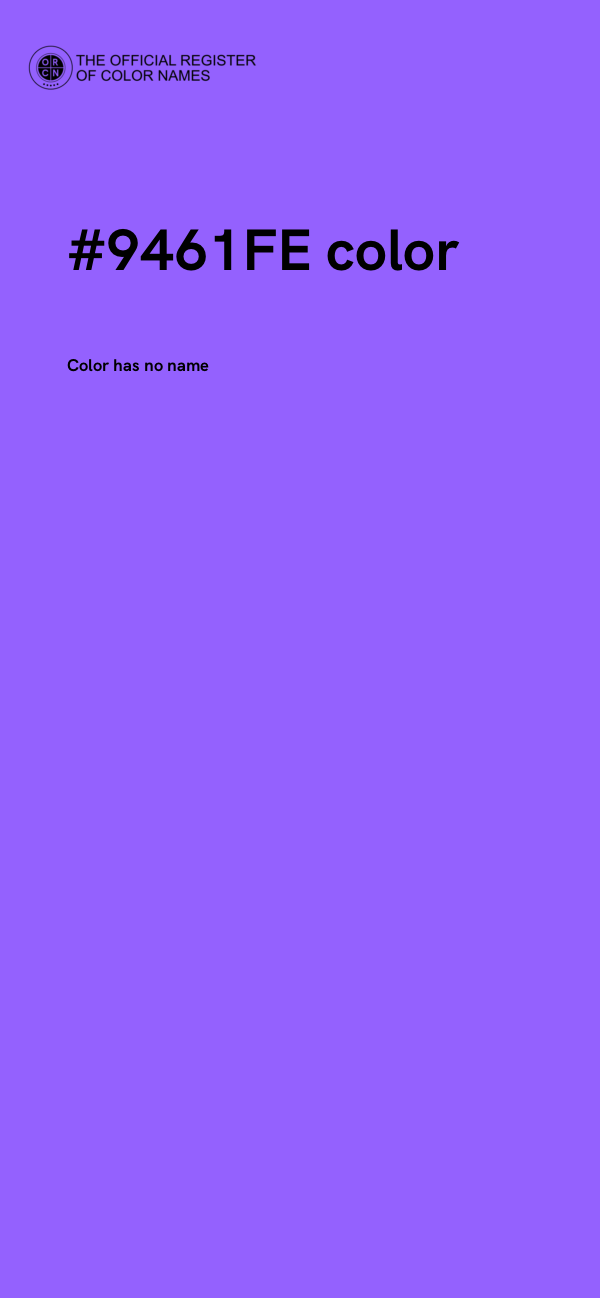 #9461FE color image