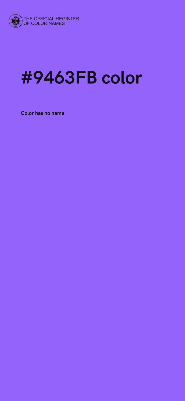 #9463FB color image