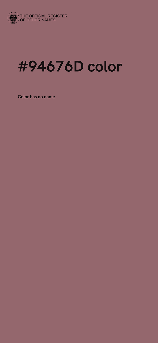 #94676D color image
