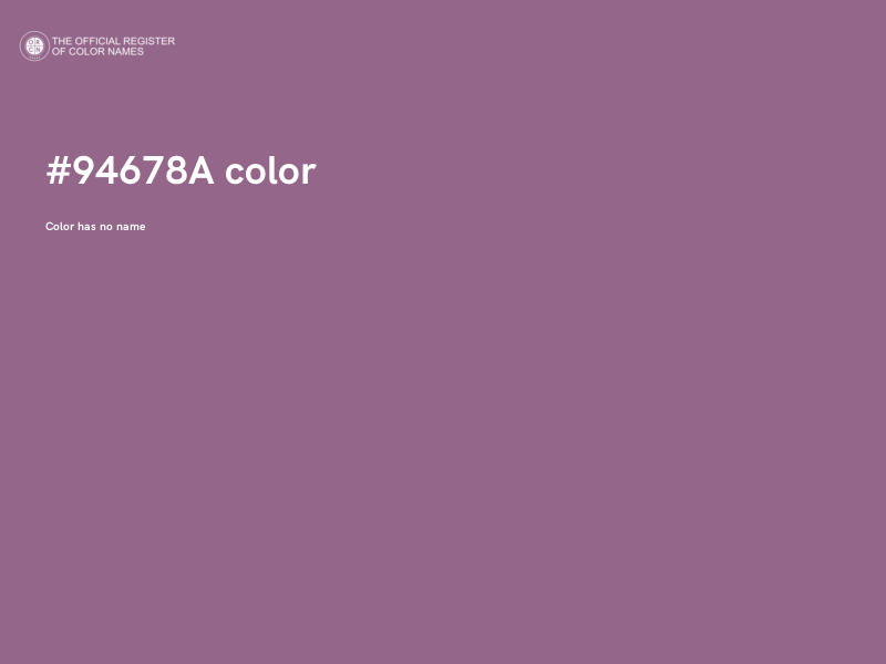 #94678A color image