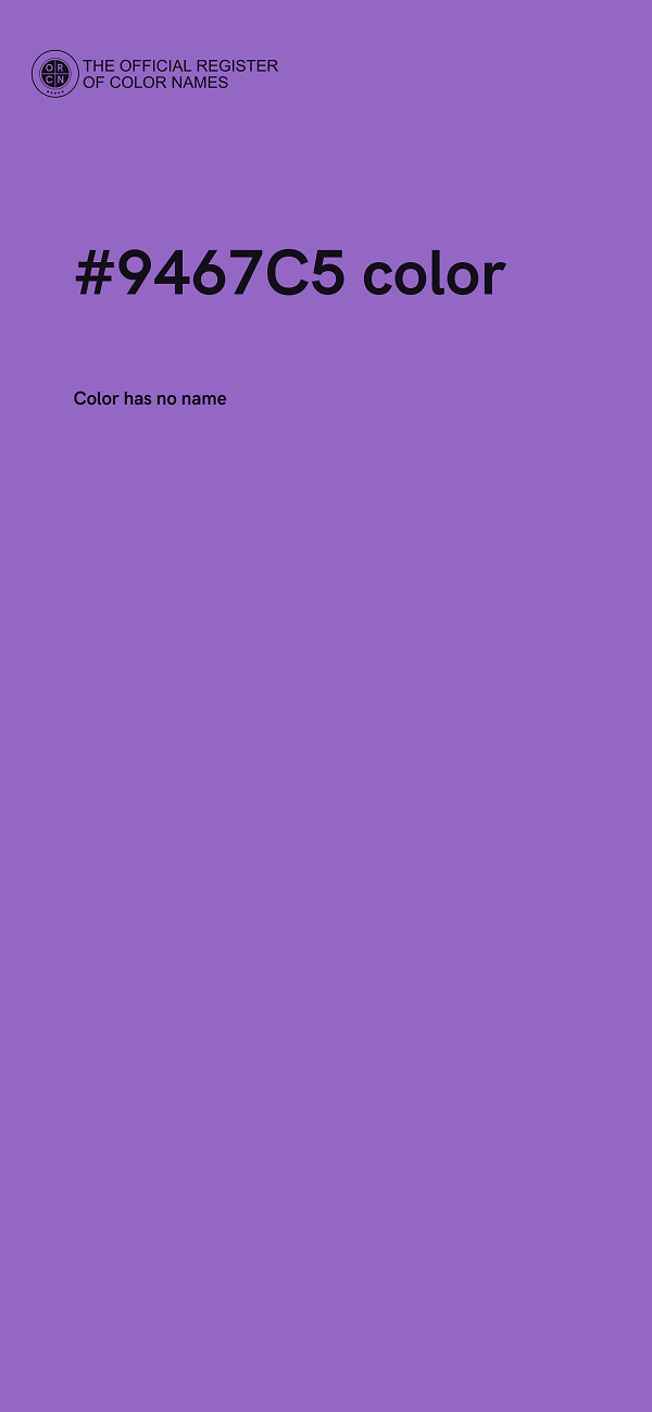 #9467C5 color image