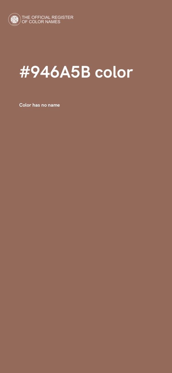 #946A5B color image